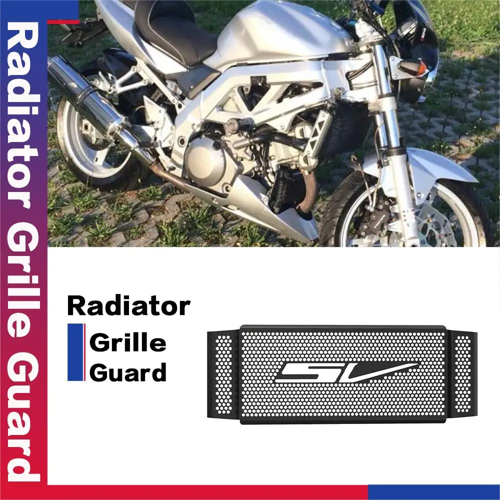 

For Suzuki SV 1000 SV1000 N/S 2003 2004 2005 2006 2007 Motorcycle Radiator Grille Guard Cover Protector Water Tank Protection