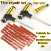 Professional Tire Repair Tool Set with High Strength Glue Comprehensive Kit for Quick Tire Damage Repair 1