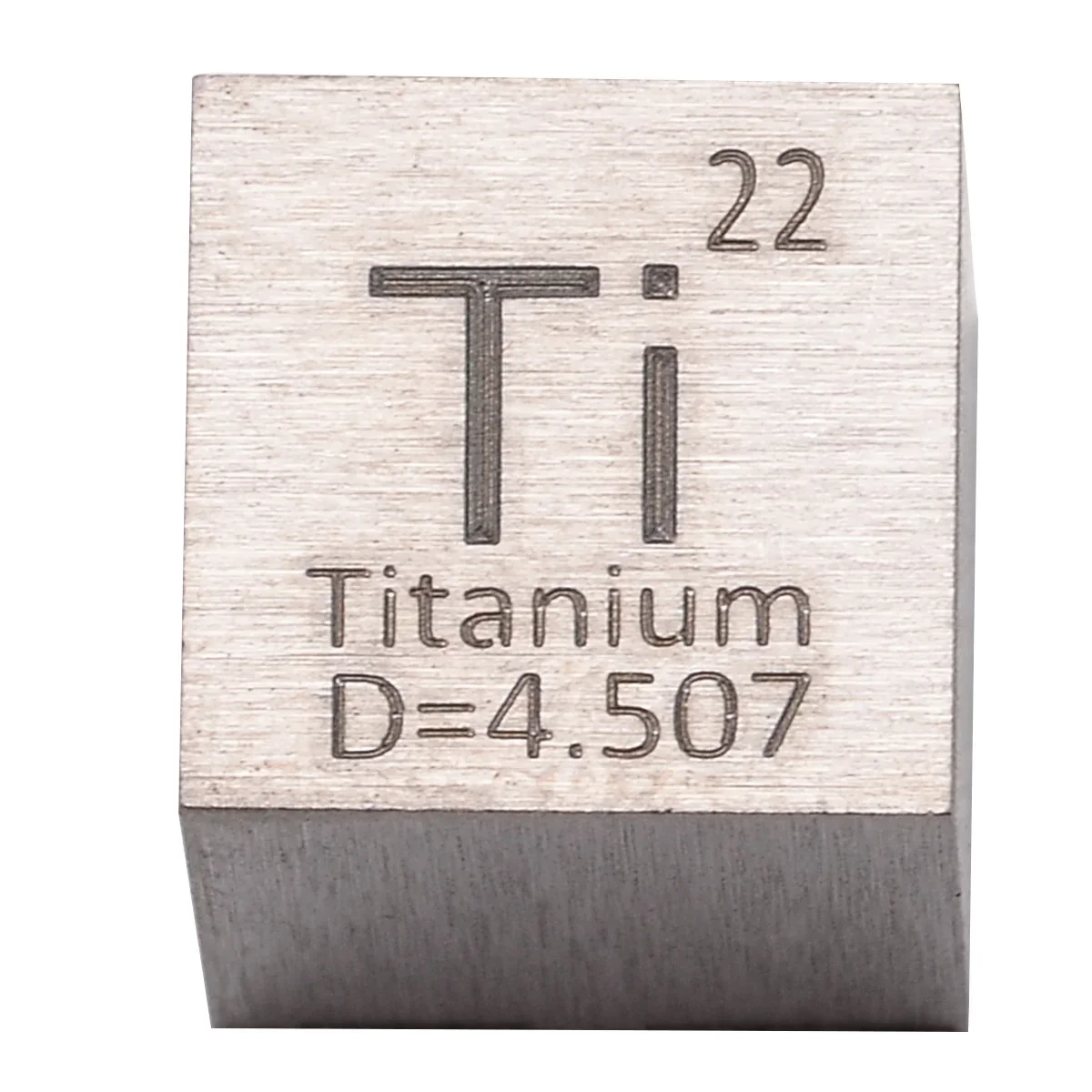 Titanium Cube Teaching Supplies 1Pcs 10x10x10mm