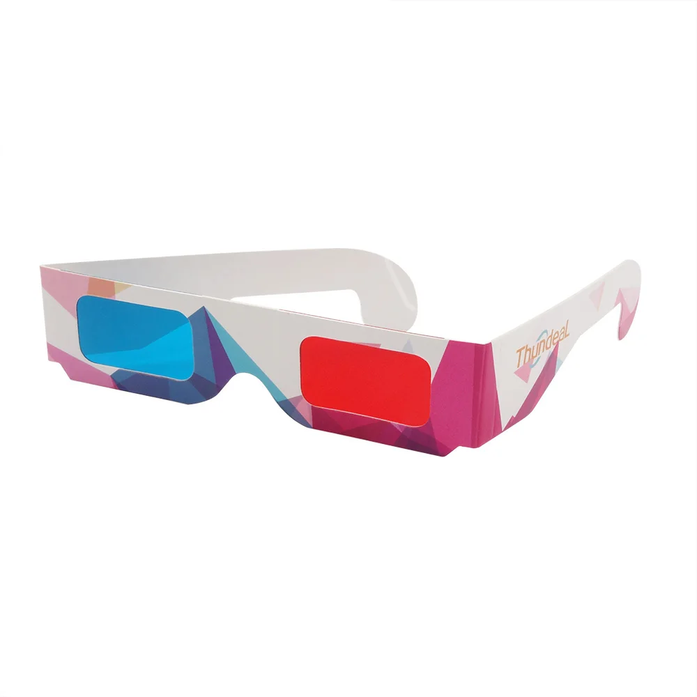 

Projector Red Blue 3D Glasses for Game DVD Movie Cinema Anaglyph Framed Red Blue 3D Glasses Stereo Projector 3D