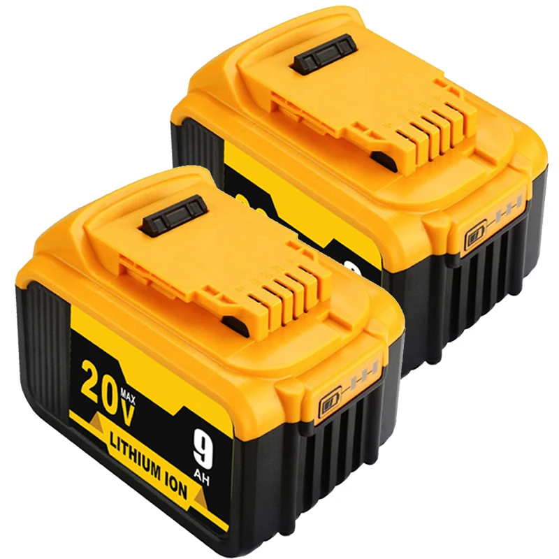 9.0Ah Batteria Agli Ioni Di Litio Sostitutiva Dcb200 Dcb180 Per Utensili Elettrici Dewalt 20V Dcb203 Dcb184 Dcb205 Dcb206 Serie Dcd Dcf Dcg Da 18Volt