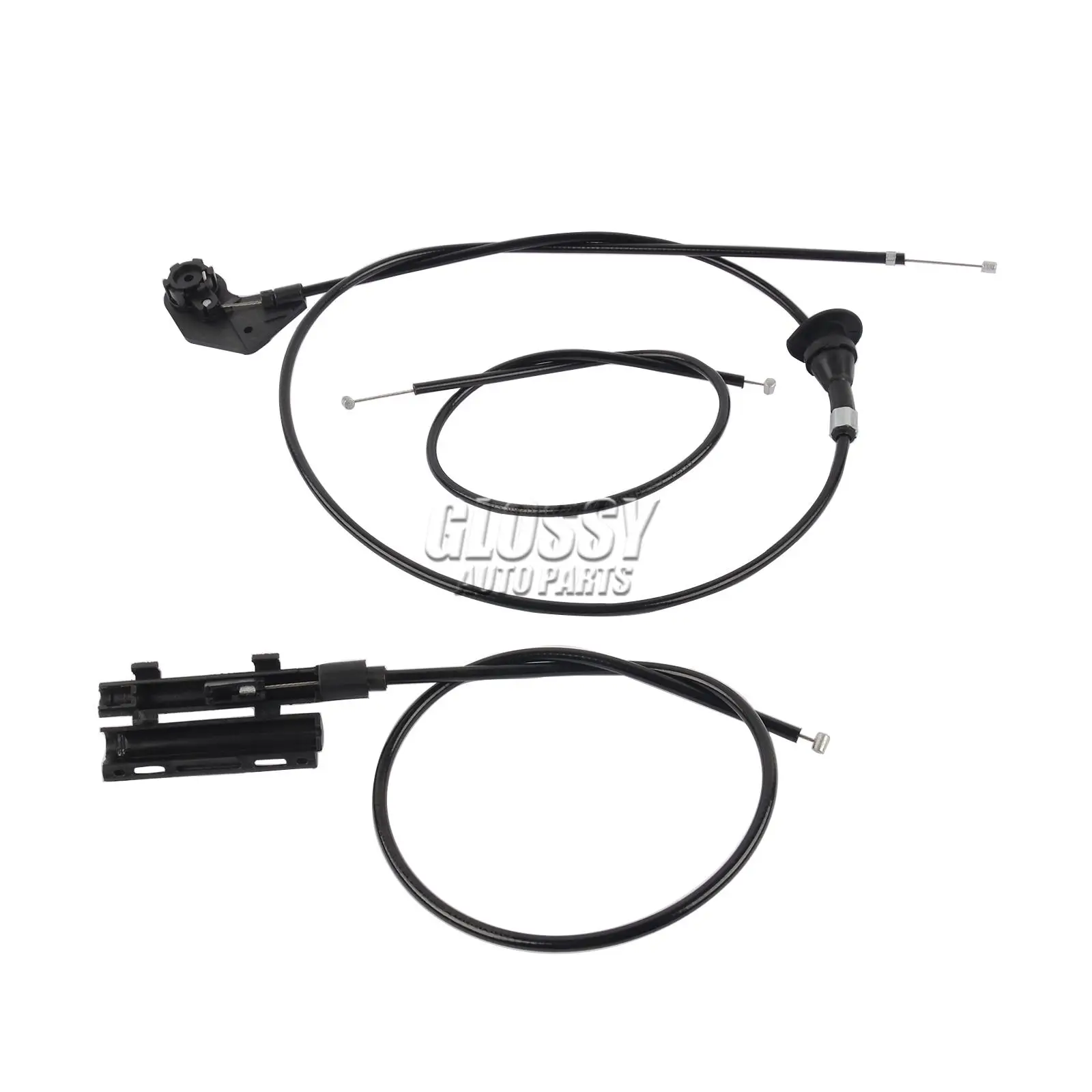 AP03 For BMW 5 Series E39 525d 525td 525tds 530d 520d 525i 540i New Engine Bowden Cable Hood Release Wire 3 Pcs 51238190754