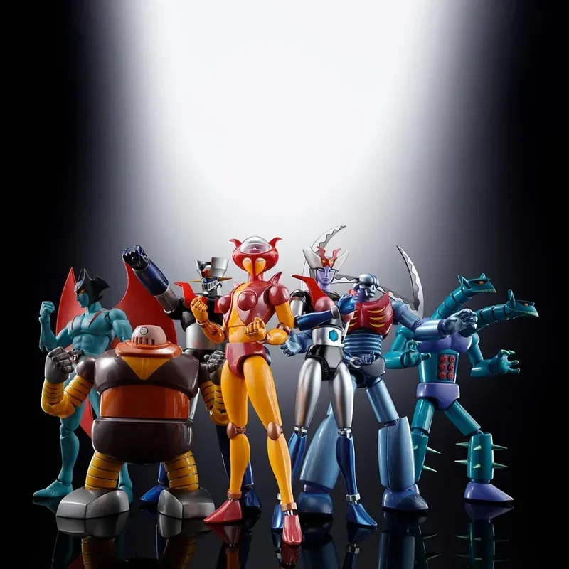 

Оригинальная Подлинная Bandai Аниме Mazinger Z Gx-08r Aimei Shen A Vs Gx-09r майнерва X модель игрушки экшн-фигурка подарки коллекционная игрушка