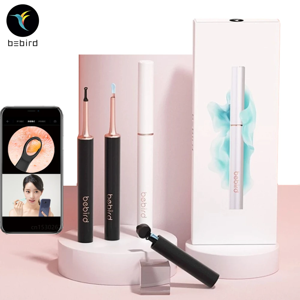 

Bebird T15 X3 Visual Ear Cleaner Minifit 2in1 Acne Wax Removal Cleaning Tool HD1080P Otoscope IP67 Endoscope Health Care