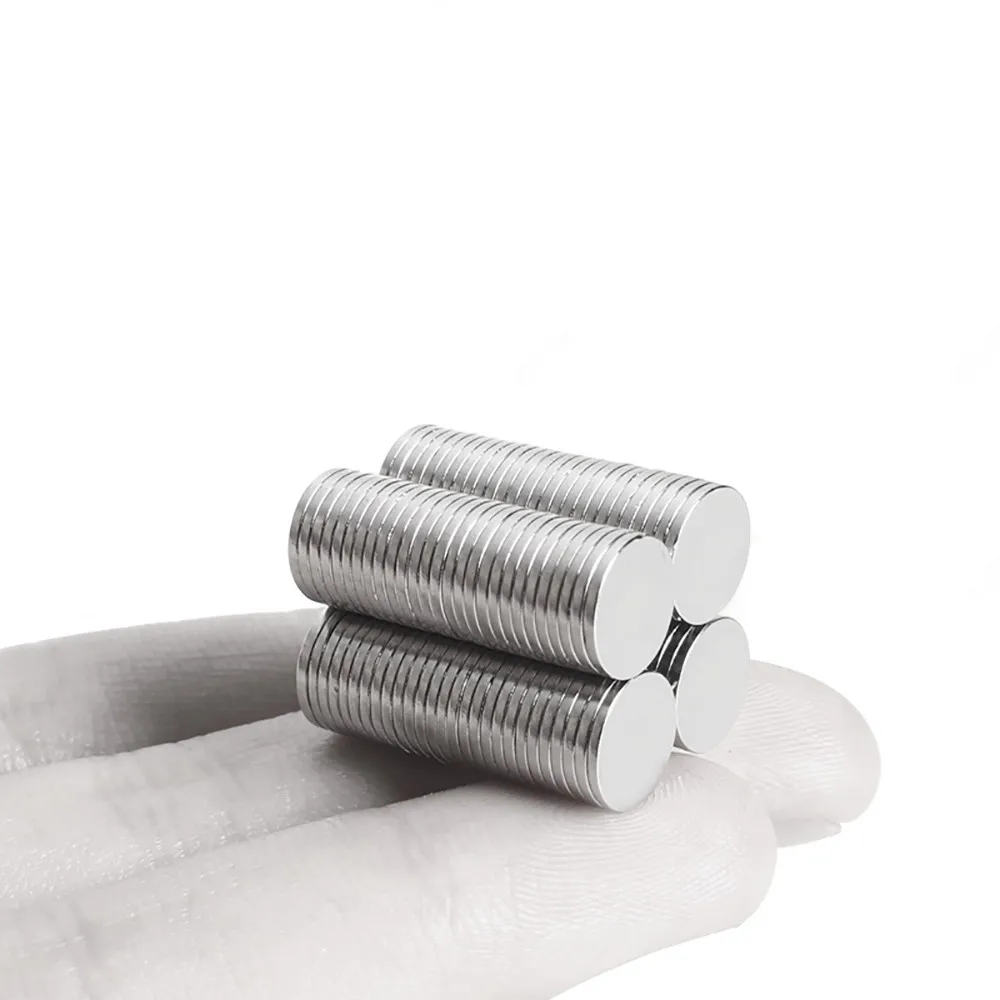 Neodymium Magnets 1mm Thick Super Strong Magnets NdFeB Neodymium Thin Small Disc Magnet Permanent N35 Dia 1/2/3/4/5/6/8/10/12/15/18/20mm