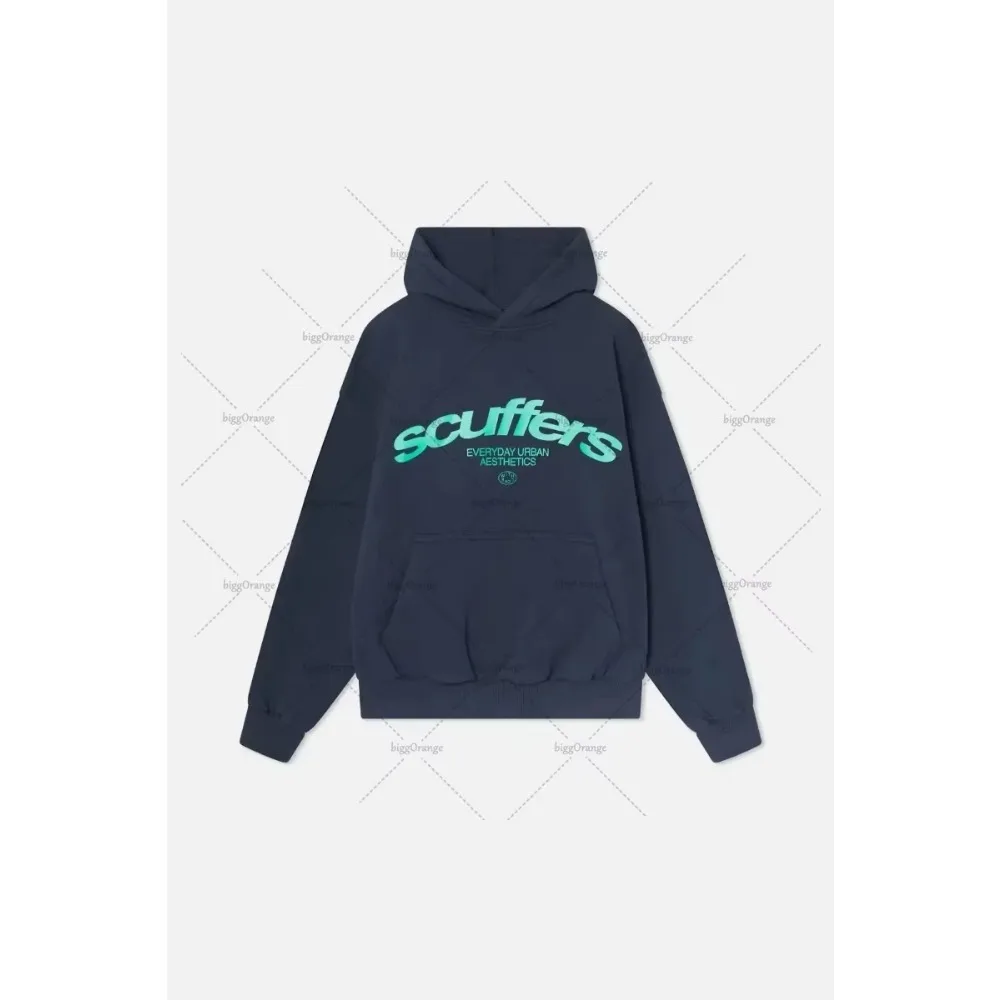 2025 Europe and The United States Street Fashion Hoodie Personality Harajuku Letter Printed Clothing Oversized Sweatshirt 5