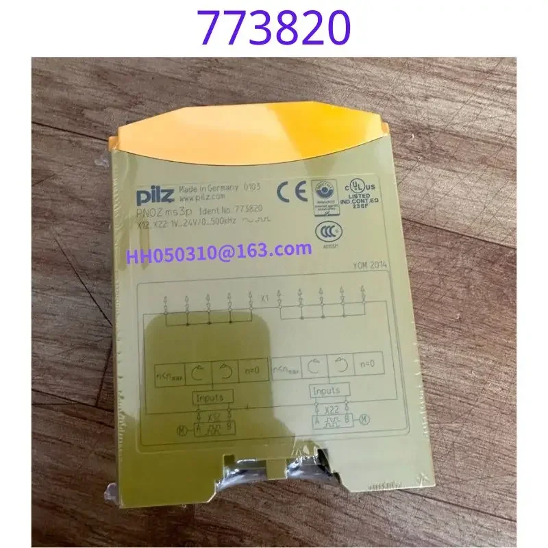 실제 가격과 빠른 배송을 제공하는 새로운 오리지널 안전 릴레이 PNOZ 773820 MS3P