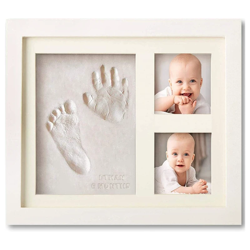Hand Foot Print Photo Frame Wholesale Baby Ink Mud Baby Hand and Foot