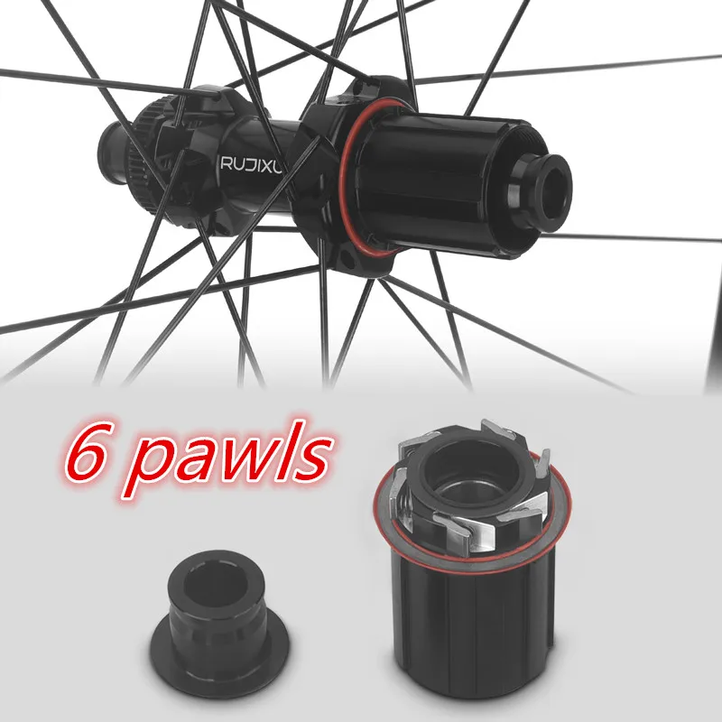 アクセサリー ruuxia21 RUJIXU 700C Ratchet 36T 6pawls deep 30/40/50mm road wheel