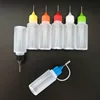 5Pcs/1Pcs 10/20/30/50/100ml Squeeze Bottles Needle Tip PE Glue Applicator Bottle Craft Tool Transparent for Paper Quilling 1