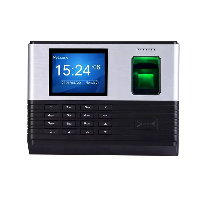 Realand P2P Cloud Service A-L355 Fingerprint Time Attendance TCP/IP Biometric Fingerprint Clock With 125KHZ RFID Card Reader