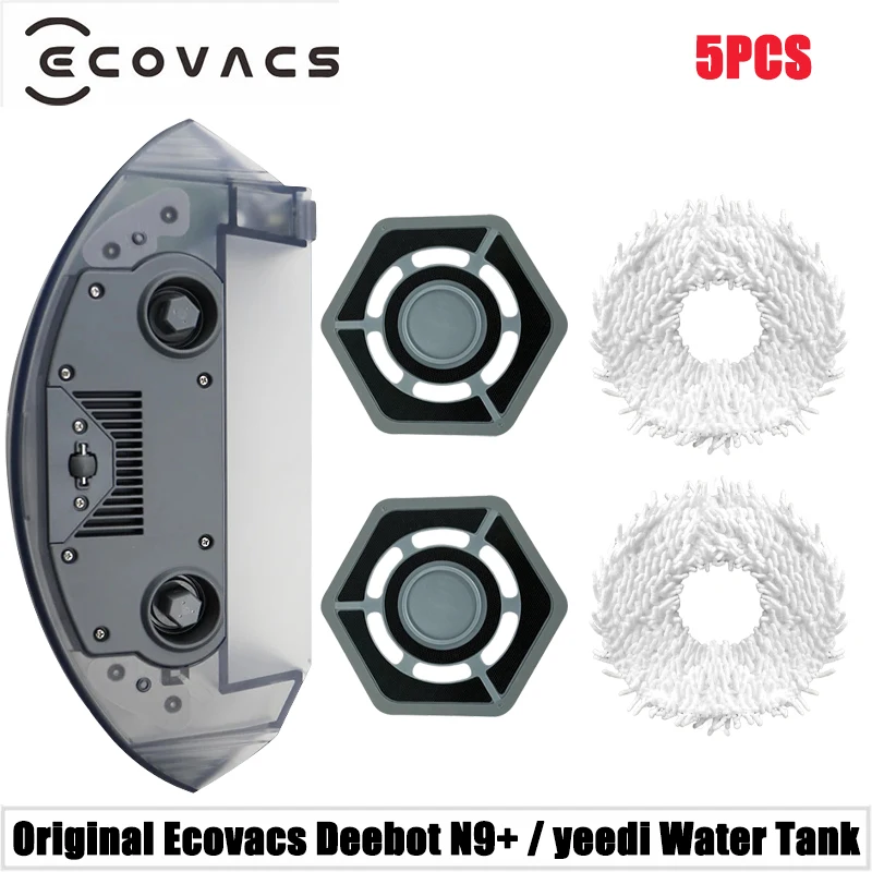 

Original Ecovacs Deebot N9+ / yeedi Water Tank mop Accessories Robot Vacuum Cleaner Cleaning Cloth holder Replacement Parts