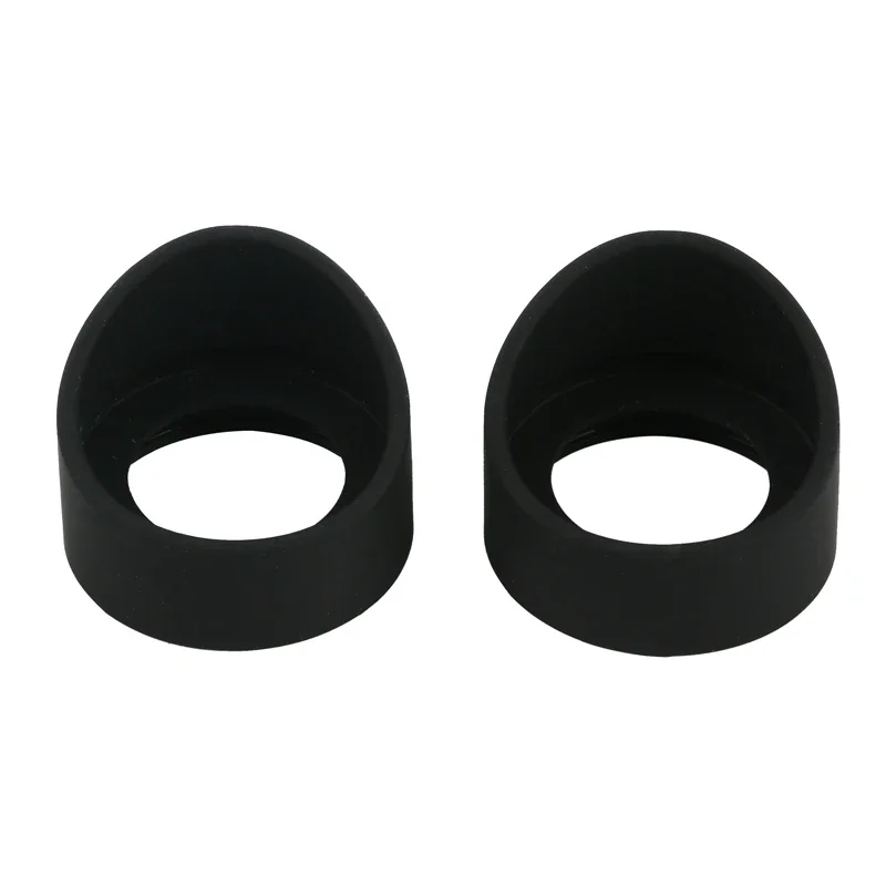 2 Pcs/set Cover Guards Eye Shields 34MM Outside Diameter Rubber Eyepiece Goggles for Stereo Binocular Trinocular Microscope-eye protector cups