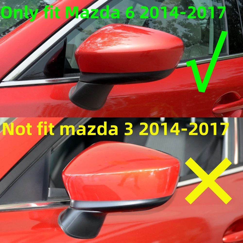 Per Mazda 6 Atenza GJ 2014 2015 2016 2017 specchietto retrovisore Assy specchietto laterale ala porta con lampada di segnalazione  34