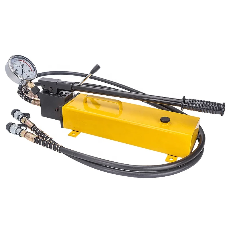 

Manual Hand Operated Hydraulic Pump With High Pressure 70Mpa