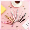 10/20pcs Beadable Pens Bulk Plastic Assorted Beaded Pens With Shaft Black Ink For DIY  School Teachers School 5