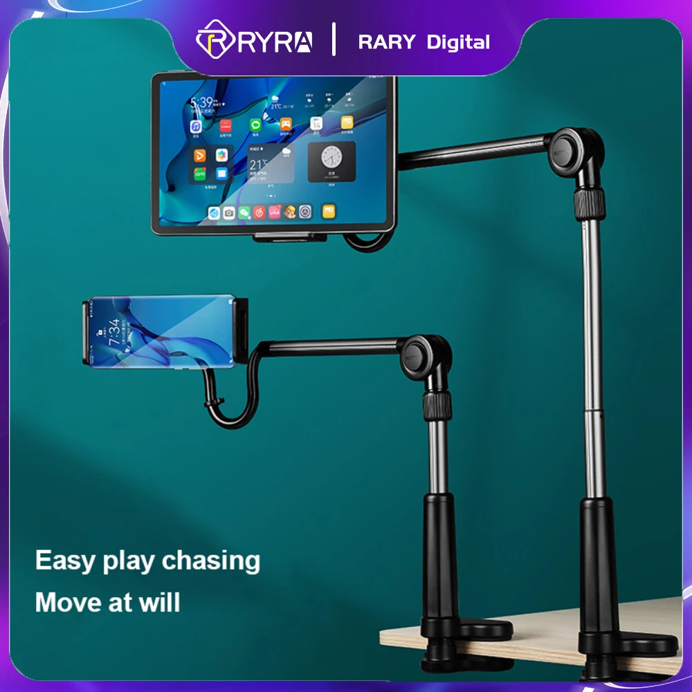 RYRA Lazy Arm Phone Holder Flexible Arm 360 Adjustable Cell Phones