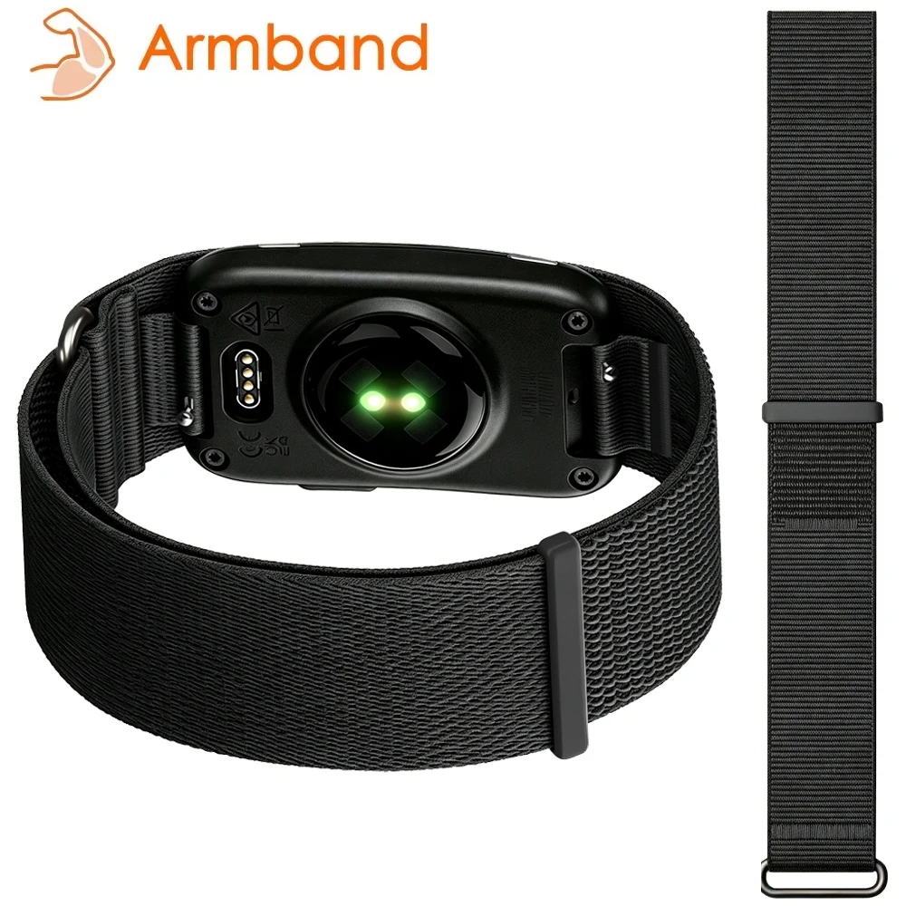 Sport Nylon Braided Velcro Loop Watch Strap Bracelet