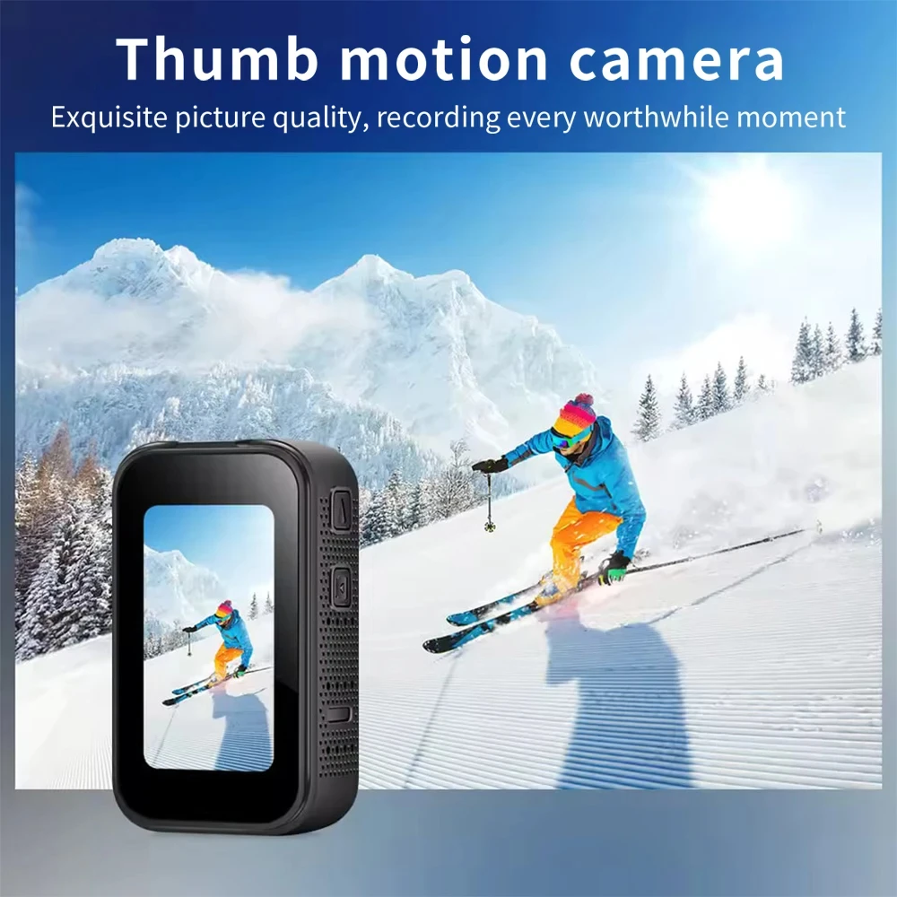 Action caméra ultra compacte portable pour moto et vélo vlogging_voghion.com