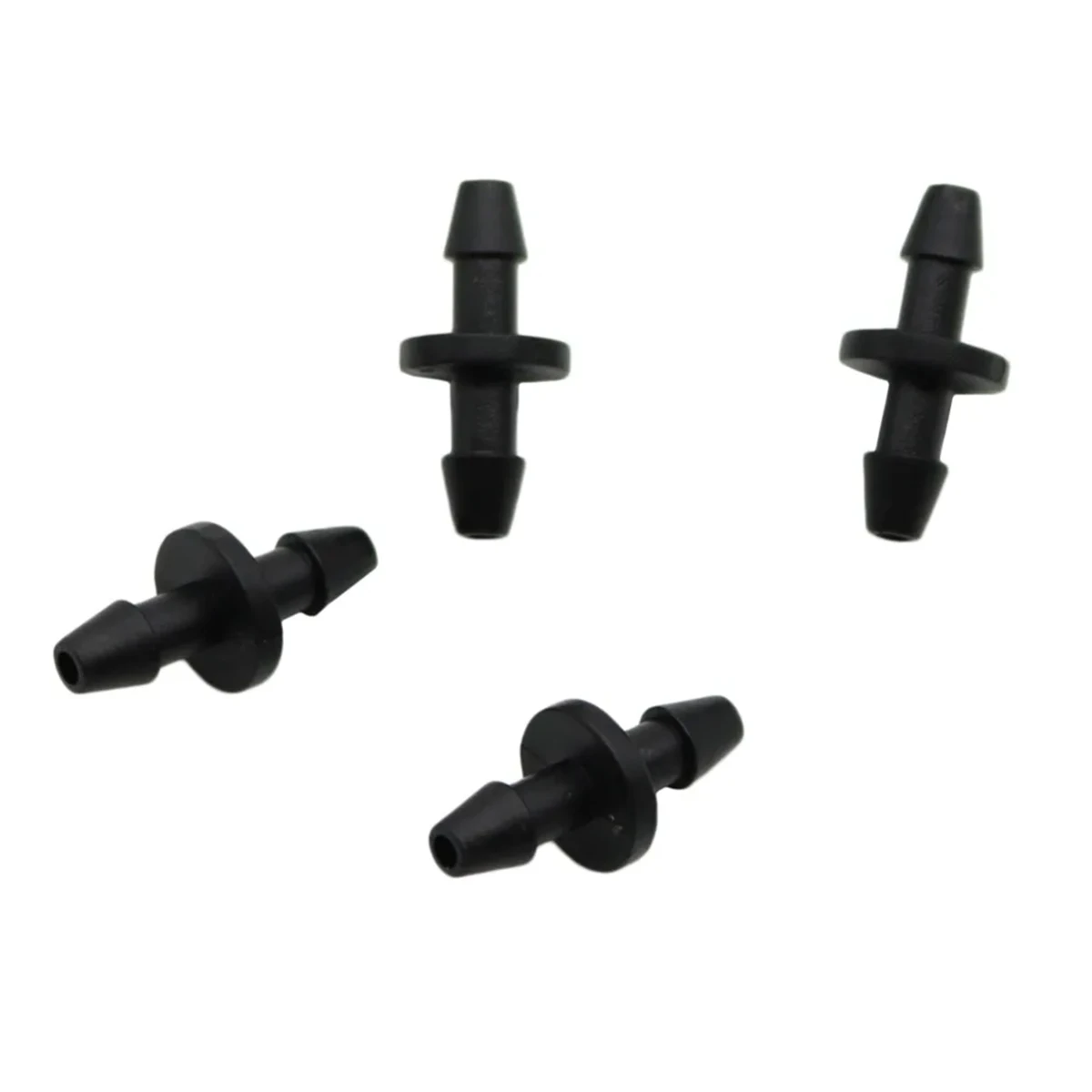 Hose Barbed Connector Agricultural Garden Irrigation Fittings 3/5mm 1/8" 50 Pcs