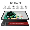 BDF Pad New 10.1-inch ULTRA SLIM Tablets HD Display Octa Core 4GB+64GB ROM Dual SIM Phone Call WiFi Bluetooth Google Play Tablet 2