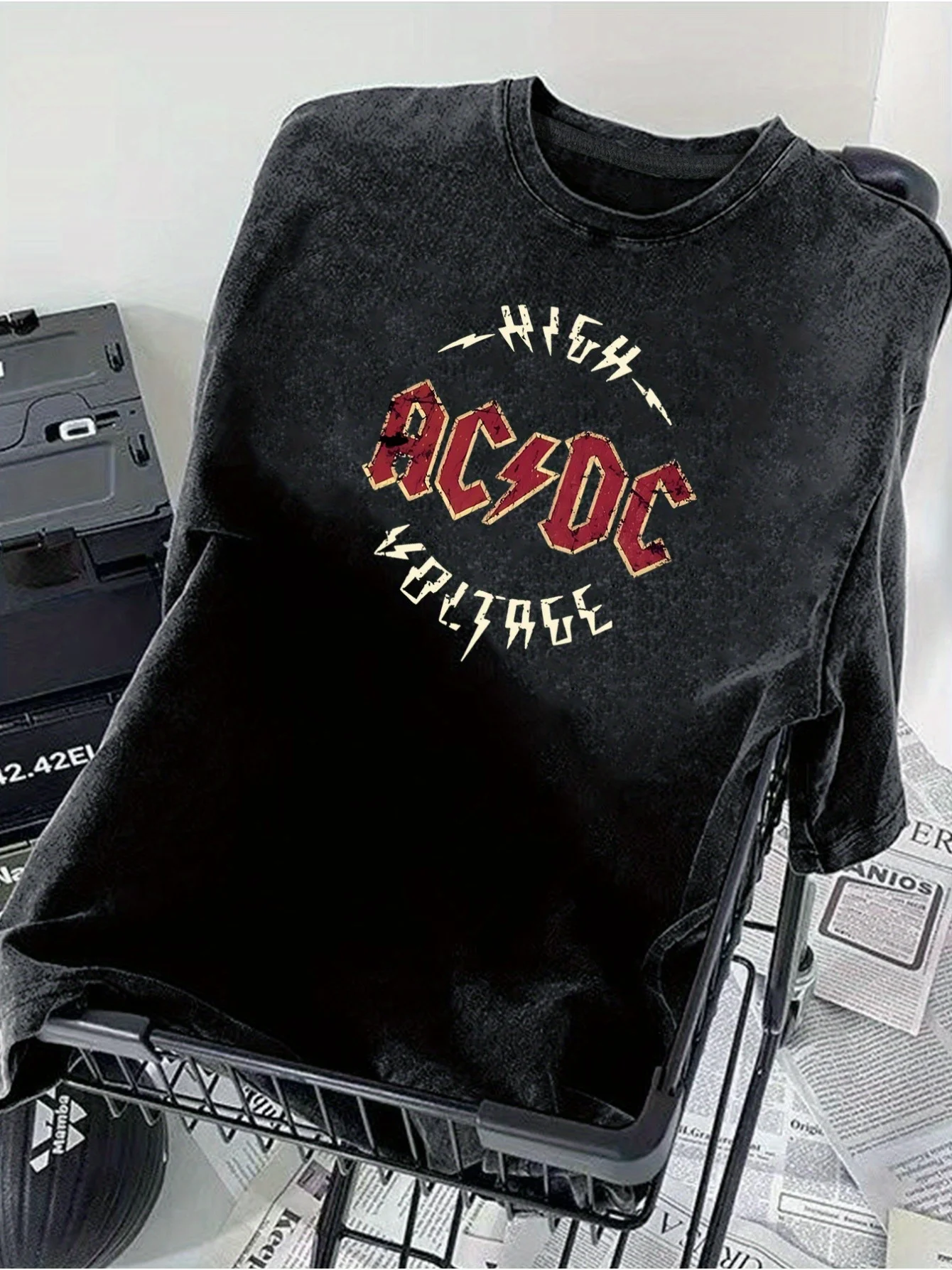 Ubuy Classic Rock Tees T Shirts Men's T Shirts​ Oversized Vintage