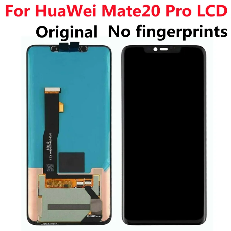100% Оригинальный 6 39 'ɺmoled дисплей для Huawei Mate 20 Pro ЖК-дисплей сенсорный экран