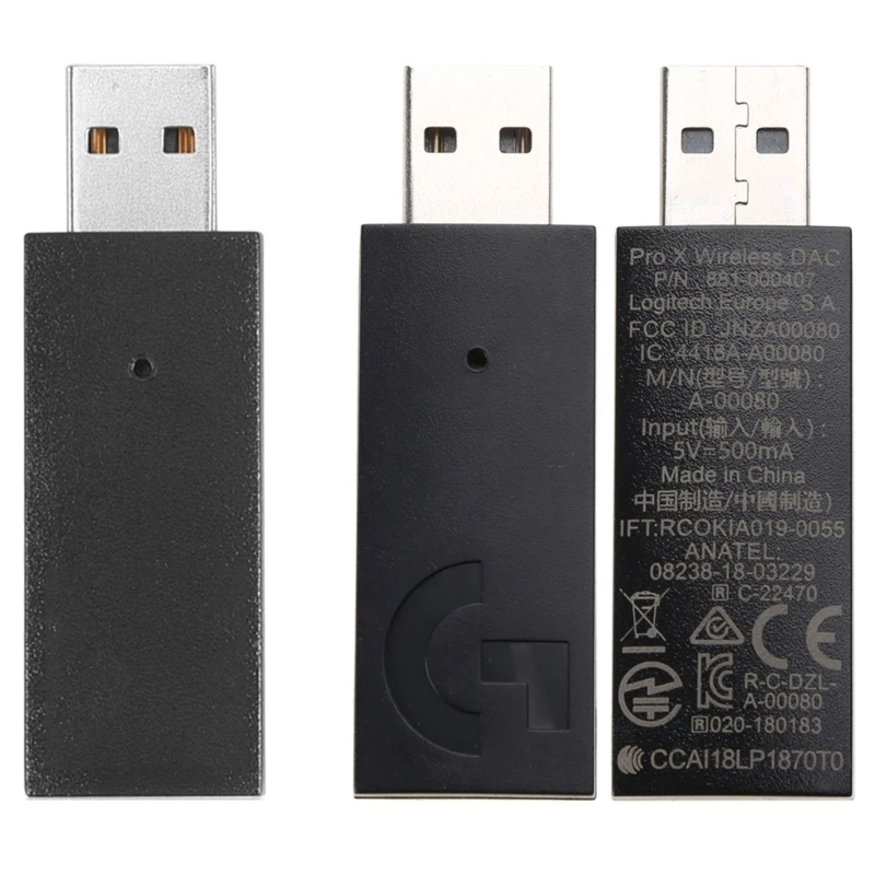 

USB-приемник YYDS для Wireless для игровой гарнитуры Wireless G533, G733, G933, G933S, G935, GPROX