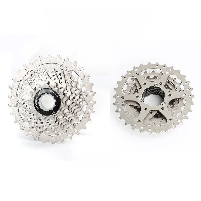 SHIMANO SRAM Bicycle Sprocket Gear Bicycle Cassette Bike Freewheel Bike Sprocket Bicycle Parts SUNSHINE MTB Bike Cassette 8/9/10/11/12Speed 34/36T/40T/42T/46T/50T/52T Bicycle Cassette Freewheel MTB Sprocket