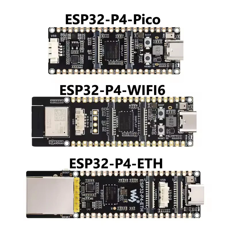รูปสินค้า บอร์ดพัฒนา ESP32-P4 Pico WIFI6 ETH ESP32 C6 MIPI DSI จอแสดงผล 10.1 นิ้ว /กล้อง CSI /ลำโพงเสียงไมค์ AI Deepseek