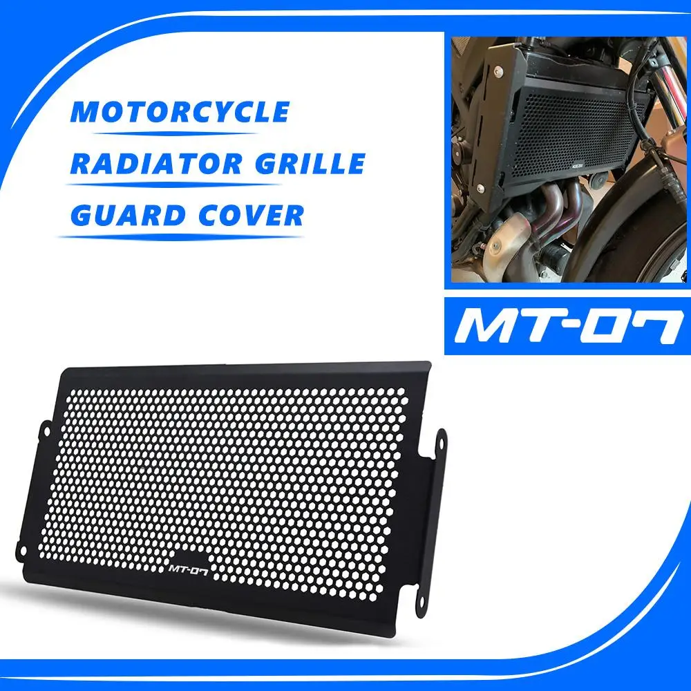 

MT-07 FZ-07 Motorcycle Accessories Radiator Grille Guard Cover For Yamaha MT07 FZ07 MT 07 FZ 07 2014-2020 XSR700 XSR 700 2022