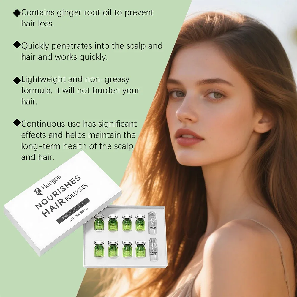 Hair Essential Care Serum Strengthen Roots Reducing Loss Prevent Baldness Nourish Scalp Hair Care 6