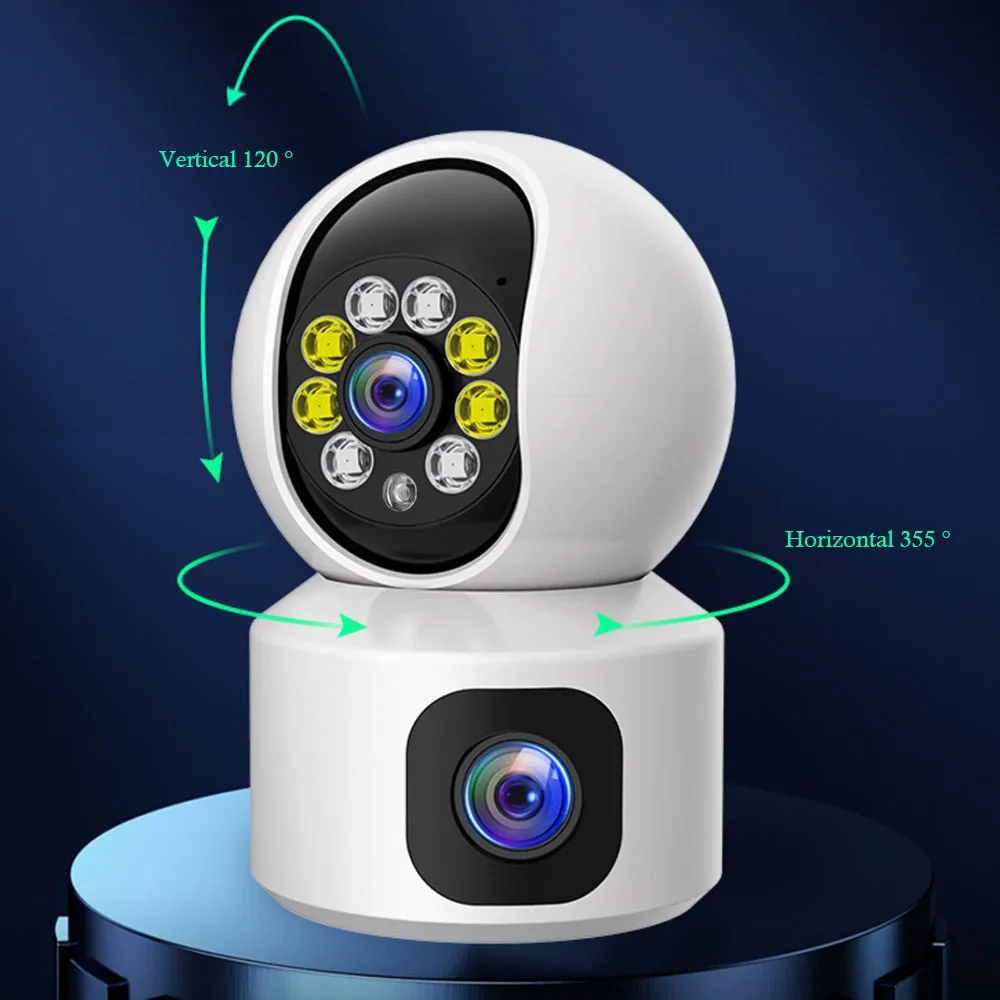 360° Rotating Smart Camera Two-way Voice Intercom Camera For Home Bedroom