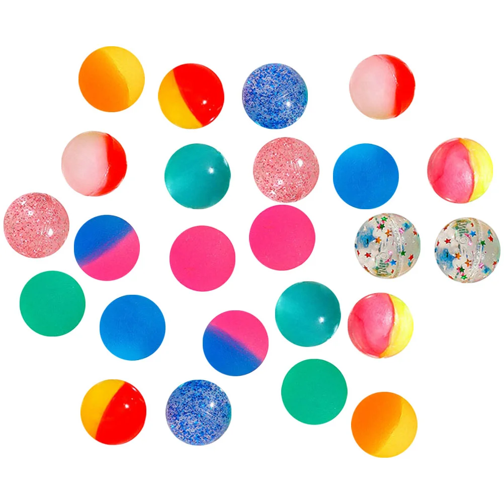 

24 Pcs Children’s Toys Colorful Bouncy Balls Machine Birthday Party Favors