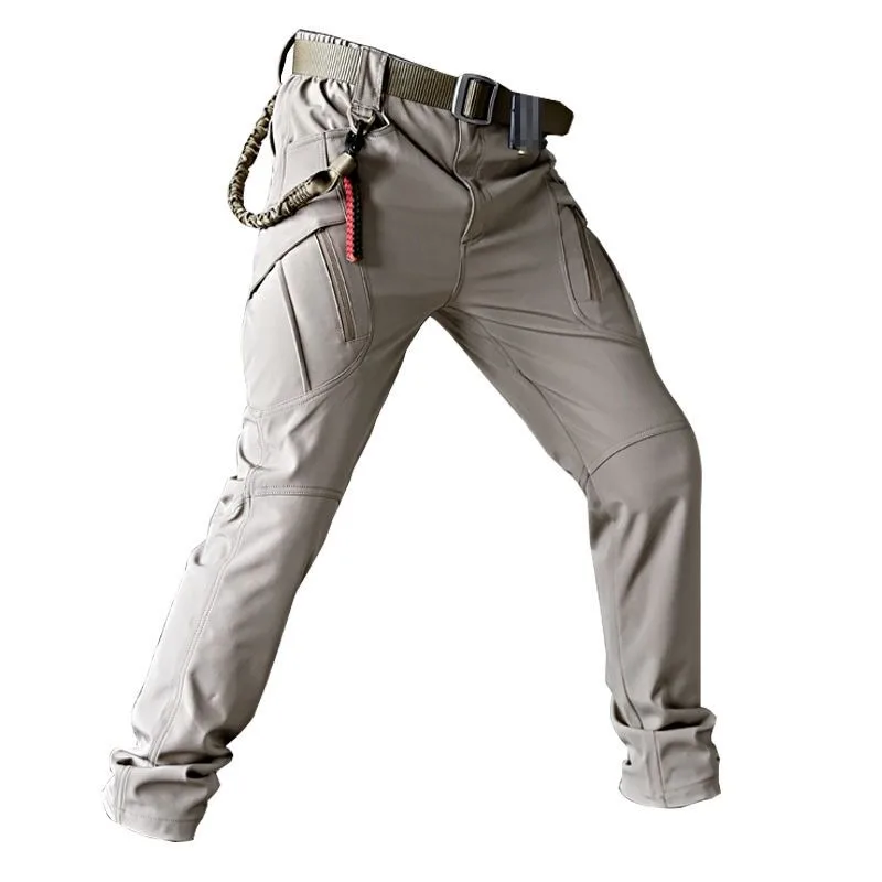 Quick Dry Cargo Pants for Men Summer Outdoor Breathe Sweatpants Mountaineering Thin Casual Sports Waterproof Tactical Trousers