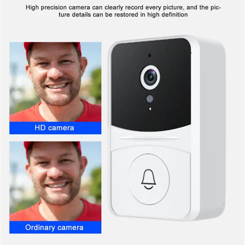

Wireless Doorbell WiFi Outdoor Camera Security Door Bell Tuya Smart Video Doorbell Night Vision Video Intercom Voice Door Bell