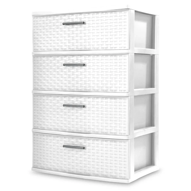 Sterilite 3 Drawer Weave Tower