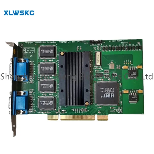 

Corp Predator LT 2 PCI PC-612302 original industrial graphics card dual VGA port