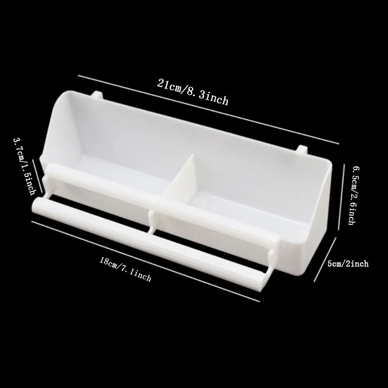 Parrot Food Box Feeder Peony Bird Pearl Food Cup Bird Cage Box Accessories Aviary Hanging Stand Drinker Container
