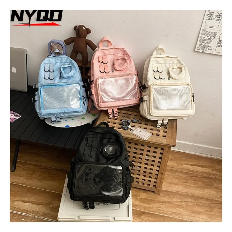 Kawaii Backpack Ita Bag Collage Style School Bags for Teenage Girl