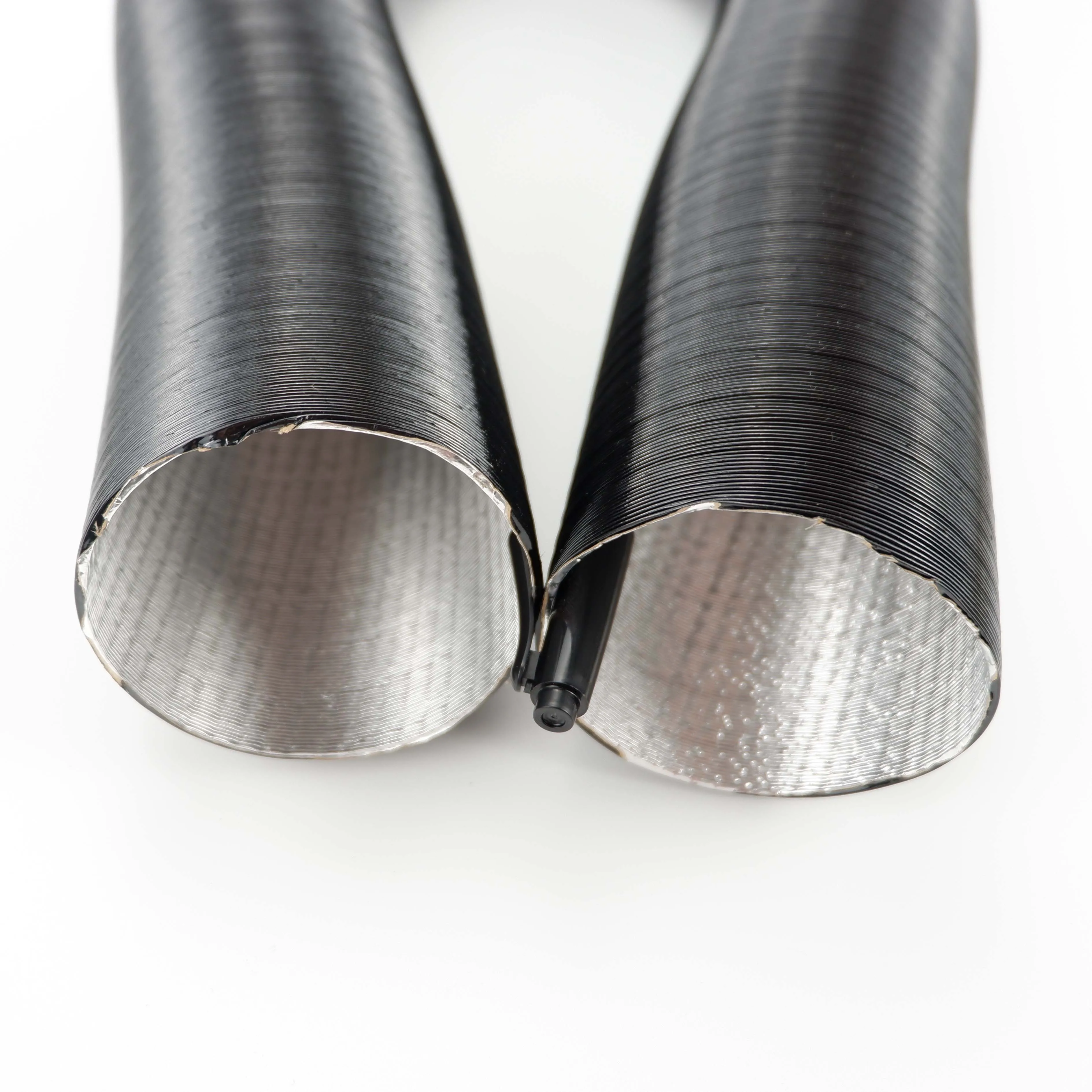 Air Heater Duct Pipe 42mm 60mm 75mm Inner Diameter Stretched length 300cm 500cm Air Diesel Heater Duct Pipe Tube Hose For Car Camper Truck Caravan