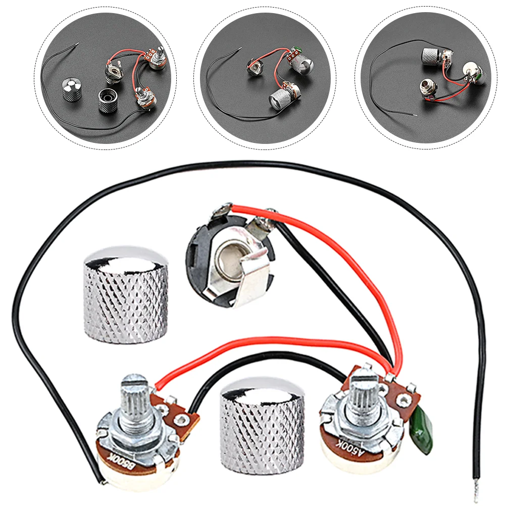 Potentiometer Harness Parts for Guitar Jb Line Unique Wired