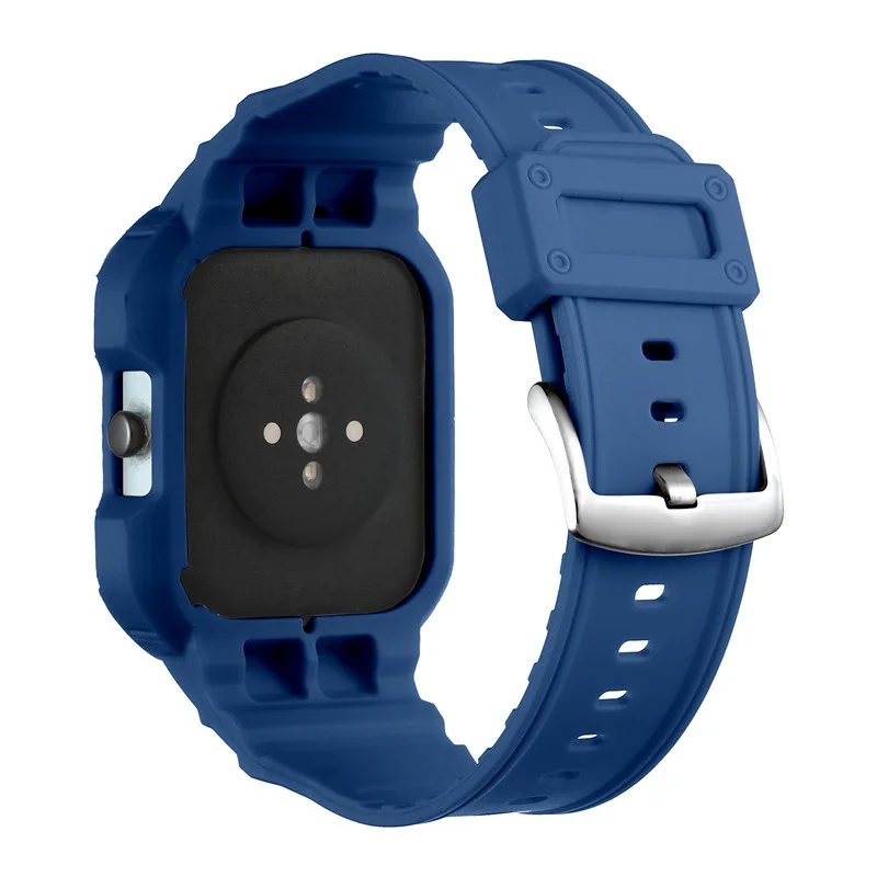 Huami Amazfit GTS 1/2/3/4 소프트 TPU 케이스 스트랩, 견고한 아머 만능 보호 통합 케이스 및 스트랩