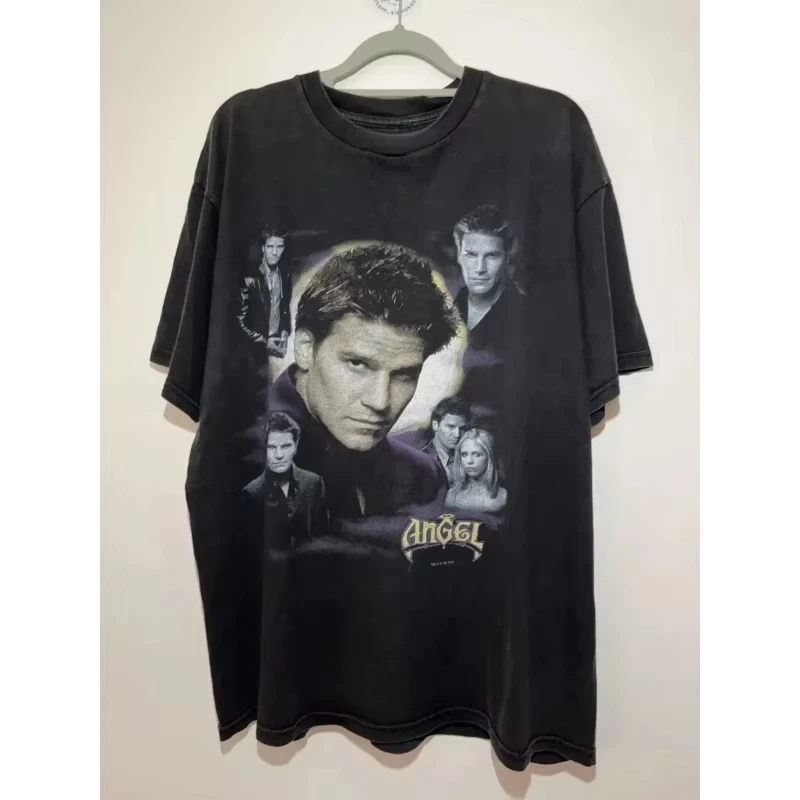 T-shirt Vintage Angel Série TV David Boreanaz Collection Fan