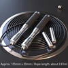 Gym crossfit Jump rope professional equipmentcomba crossfit Weighted sport boxing rope exercise segmented rope bodybuilding man 3