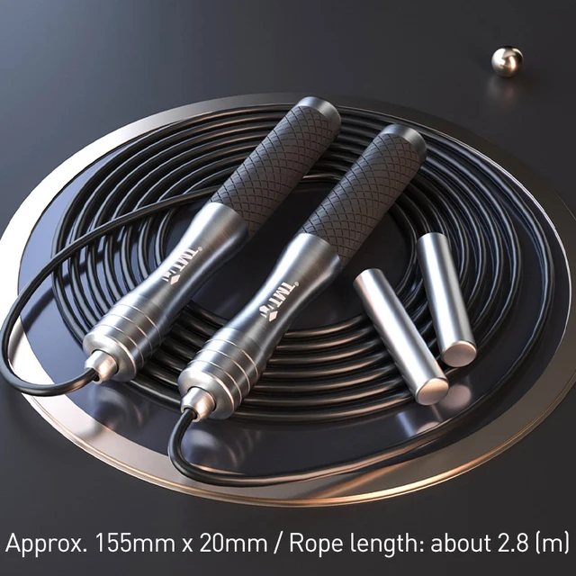 Gym crossfit Jump rope professional equipmentcomba crossfit Weighted sport boxing rope exercise segmented rope bodybuilding man 3