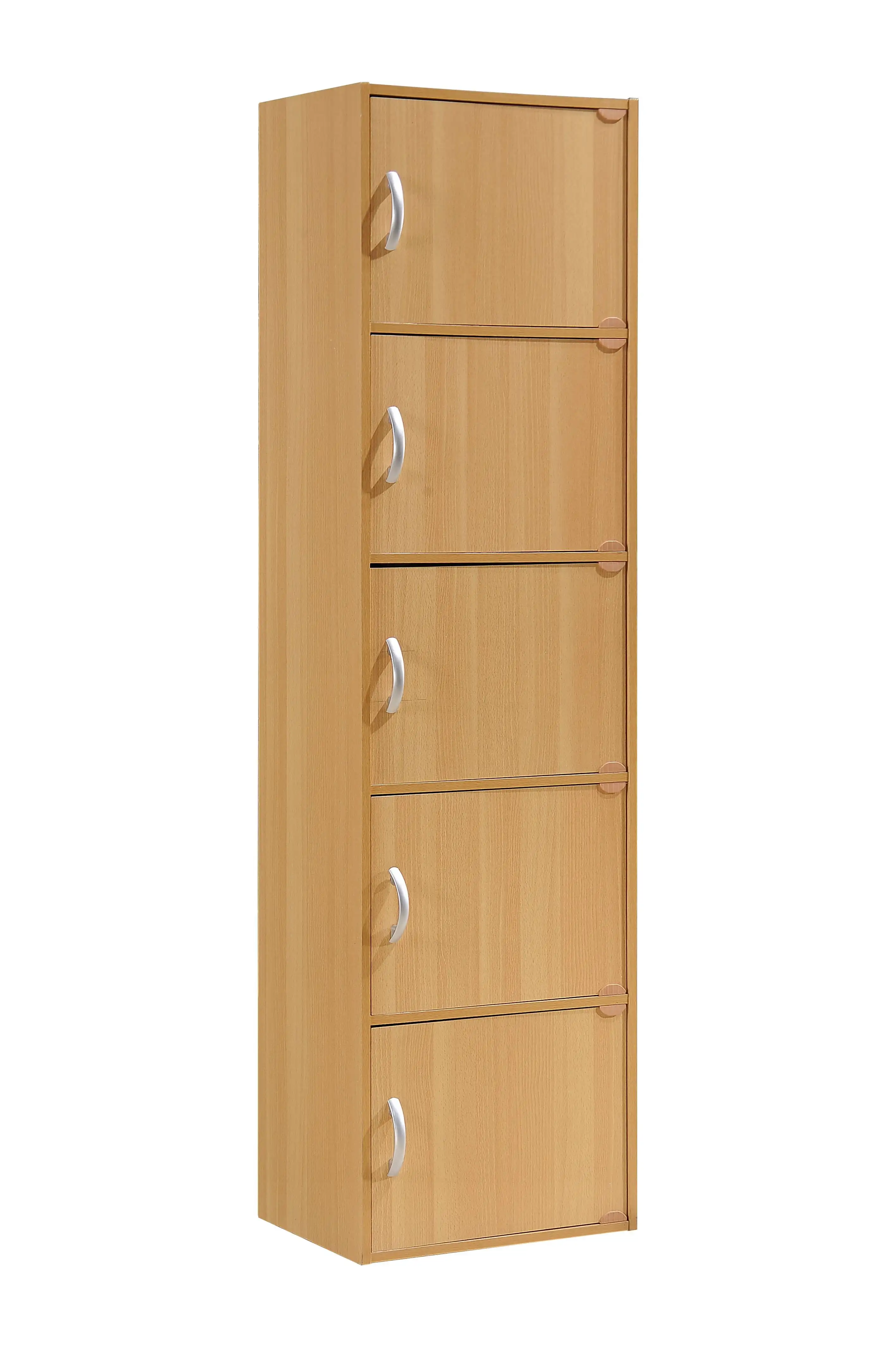 

5-Shelf, 5-Door Multipurpose Cabinet