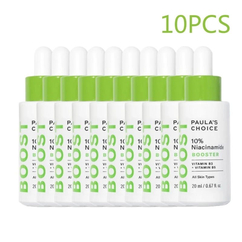 

10PCS Paula's Choice Niacinamide 10% Booster Serum Brighten Even Skin Tone With VC Smooth Tighten Pores For All Skin Types 20ml