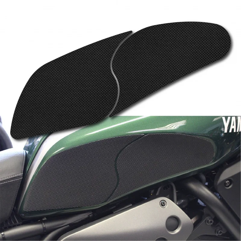 For Yamaha Xsr700	2015-2022 3M Self Adhesive Silicone Non-Sliptank Pads Traction Grips 3D Rubber