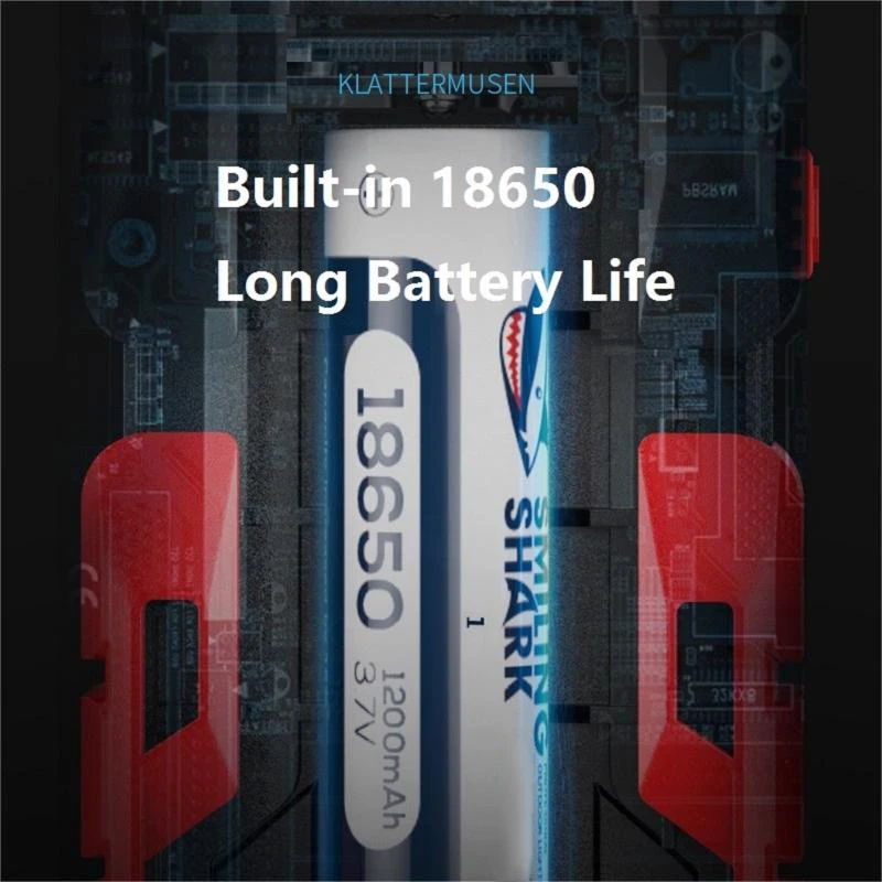 Smile Shark SD-0712 LED Flashlight High-brightness Long-range Rechargeable description image 6